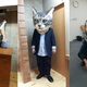 Illustration for article titled You Can Wear This Freaky Cat Head in Tokyo